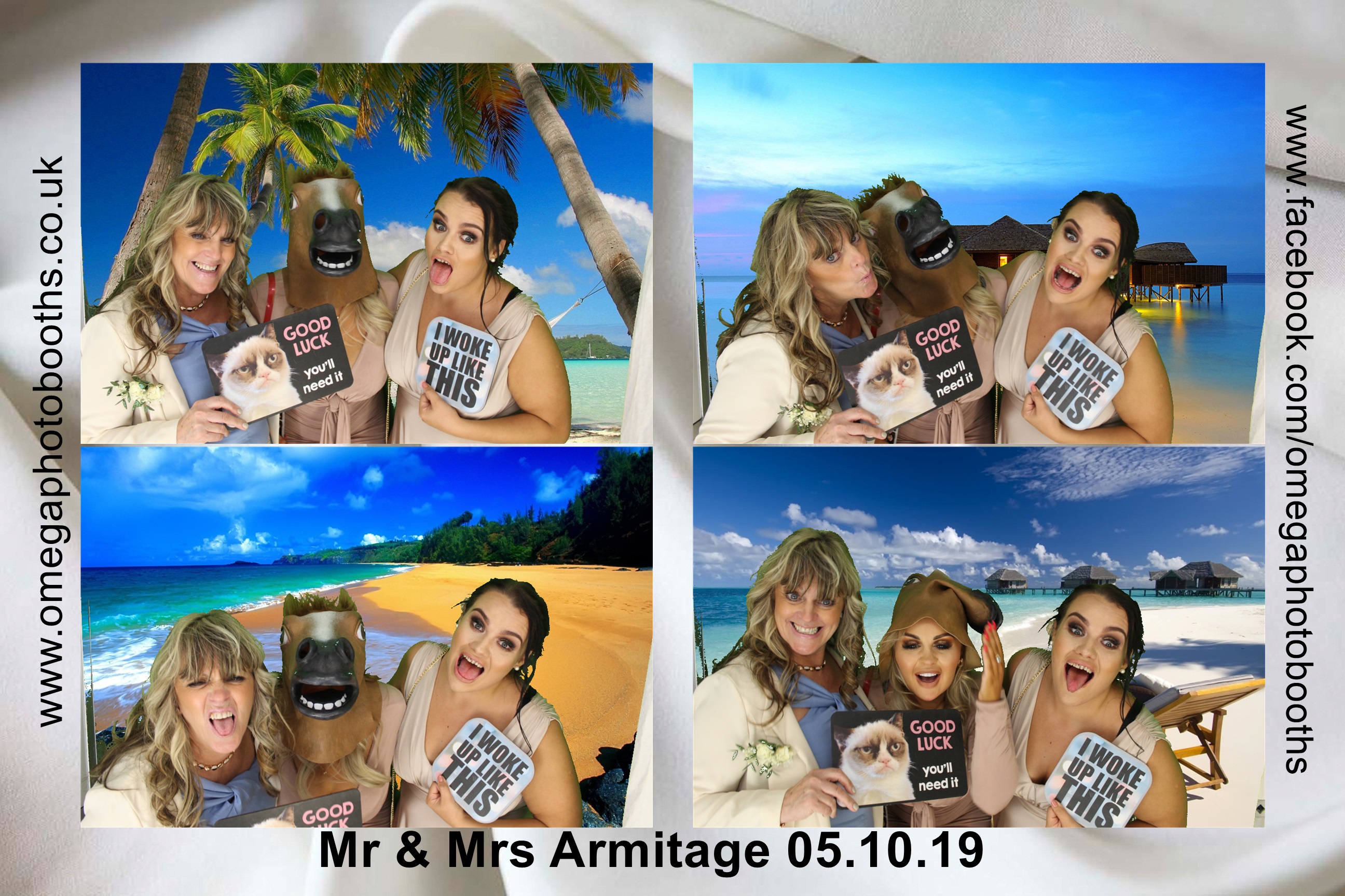 Mr & Mrs Armitage | View more photos from the event at gallery.omegaphotobooths.co.uk/u/Omega-Photobooths/Mr-Mrs-Armitage